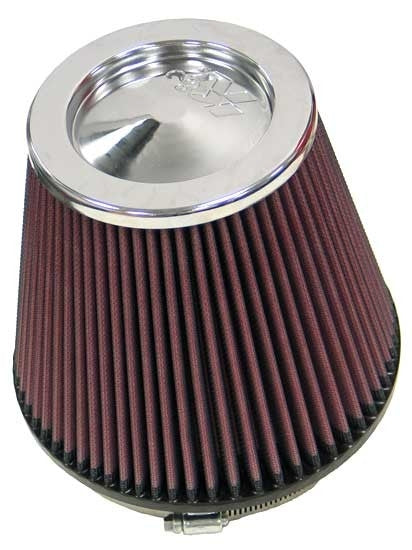 K&N Engineering K&N Round Tapered Universal Air Filter 6in Flange ID x 7.5in Base OD x 5in Top OD x 6.5in Height RF-1042