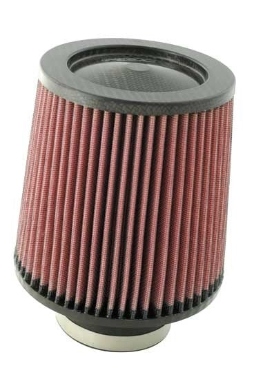 K&N Engineering K&N Round Tapered Universal Air Filter 3 inch Flange 6 inch Base 5 inch Top 6 inch Height RF-1047