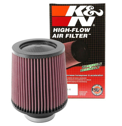 K&N Engineering K&N Round Tapered Universal Air Filter 3 inch Flange 6 inch Base 5 inch Top 6 inch Height RF-1047