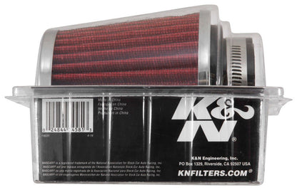 K&N Engineering K&N Universal Chrome Filter 2 3/4in FLG / 4 1/2in Bottom / 4 1/2in Height RG-1003RD-L