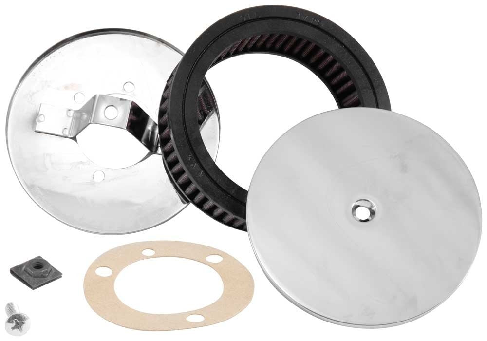 K&N Engineering K&N 4in ID / 5.5in OD / 2in H Custom Assembly Filter designed to fit Harley-Davidson Motorcycle RK-3201