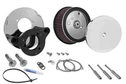 K&N Engineering K&N Street Metal Intake System Hammer Chrome for Harley Davidson RK-3945
