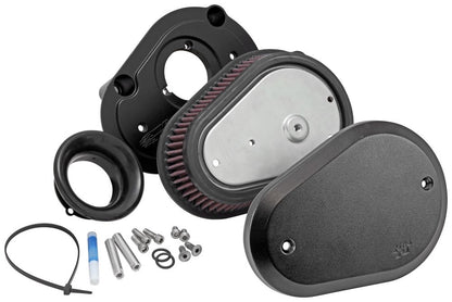 K&N Engineering K&N 08-15 Harley Davidson Street Metal High Flow Performance Intake Kit - Black RK-3947B