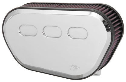K&N Engineering K&N Street Metal Intake System - Big 8 Chrome Intake System-Harley Davidson RK-3948
