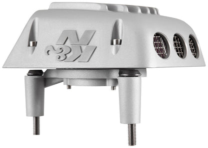 K&N Engineering K&N Street Metal Intake System 01-16 Harley Davidson Shaker Silver H/D Softail/Dyna Fl RK-3950S
