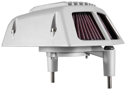 K&N Engineering K&N Street Metal Intake System 01-16 Harley Davidson Shaker Silver H/D Softail/Dyna Fl RK-3950S