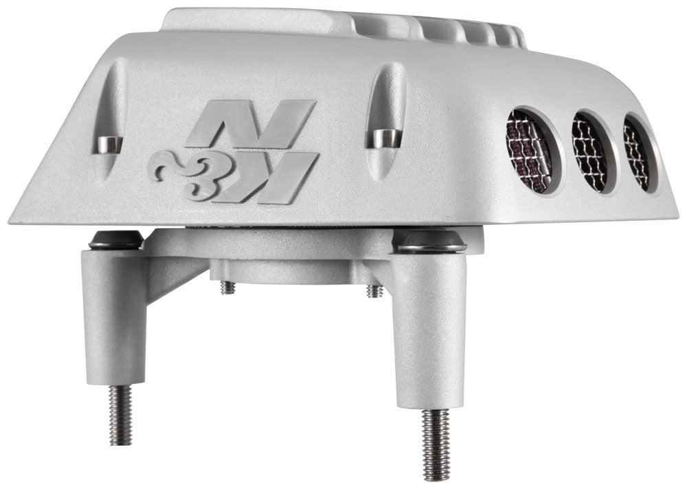 K&N Engineering K&N Street Metal Intake System 08-16 Harley Davidson Shaker Silver H/D Touring Models RK-3951S