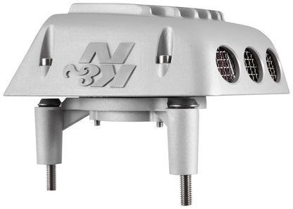 K&N Engineering K&N Street Metal Intake System 08-16 Harley Davidson Shaker Silver H/D Touring Models RK-3951S