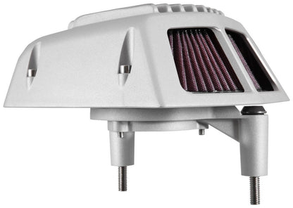 K&N Engineering K&N Street Metal Intake System 08-16 Harley Davidson Shaker Silver H/D Touring Models RK-3951S
