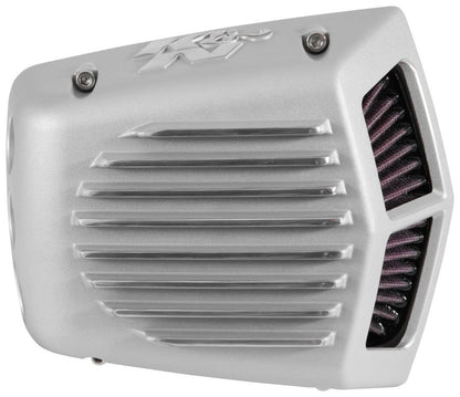 K&N Engineering K&N Street Metal Intake System 08-16 Harley Davidson Shaker Silver H/D Touring Models RK-3951S