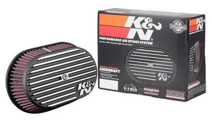 K&N Engineering K&N Street Metal Intake System for 12-16 Harley Davidson Road King 103cl Side Draft Touring RK-3952