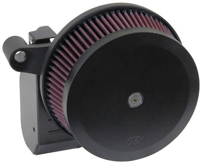 K&N Engineering K&N 17-18 Harley Davidson Road Glide Hammer Black Street Metal Intake System RK-3954B
