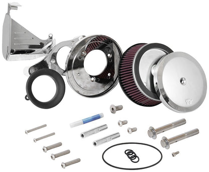 K&N Engineering K&N Street Metal Intake System - Hammer- Chrome Intake System-Harley Davidson RK-3954