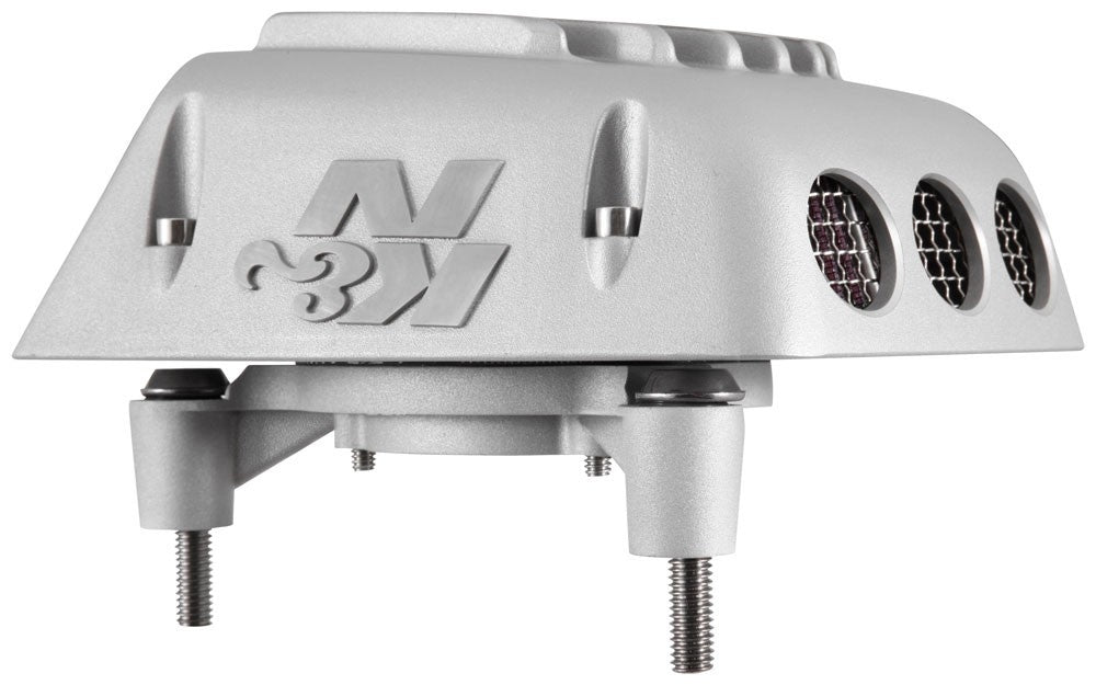 K&N Engineering K&N Street Metal Intake System - Shaker Touring 2017 Silver Intake System-Harley Davidson RK-3955S