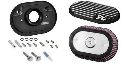K&N Engineering K&N Street Metal Intake System 2017 Harley Davidson Shaker Black H/D Touring Models RK-3956