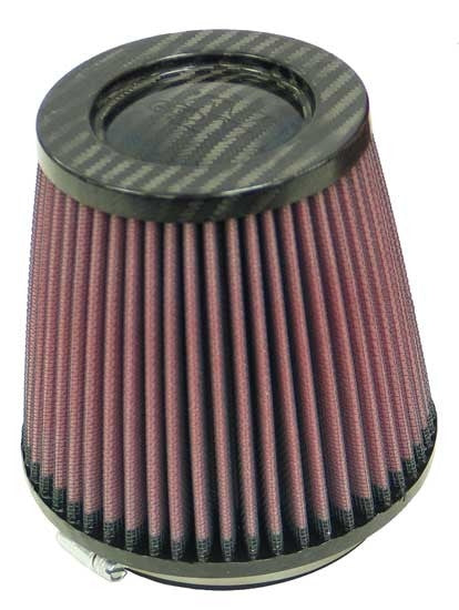 K&N Engineering K&N Round Tapered Universal Air Filter 4in Flange ID x 5.375in Base OD x 4in Top OD x 5.063in H RP-4930