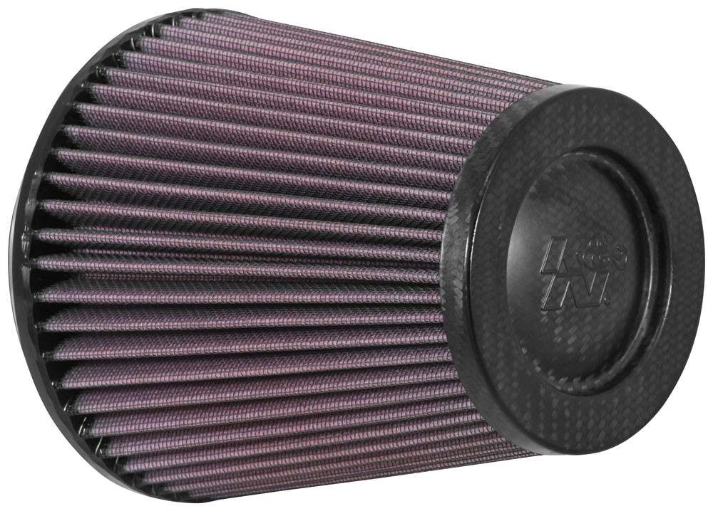 K&N Engineering K&N Universal Air Filter with Carbon Fiber Top - 4 1/2in Flange / 5 7/8in Base / 4in Top / 6in Heigh RP-5101