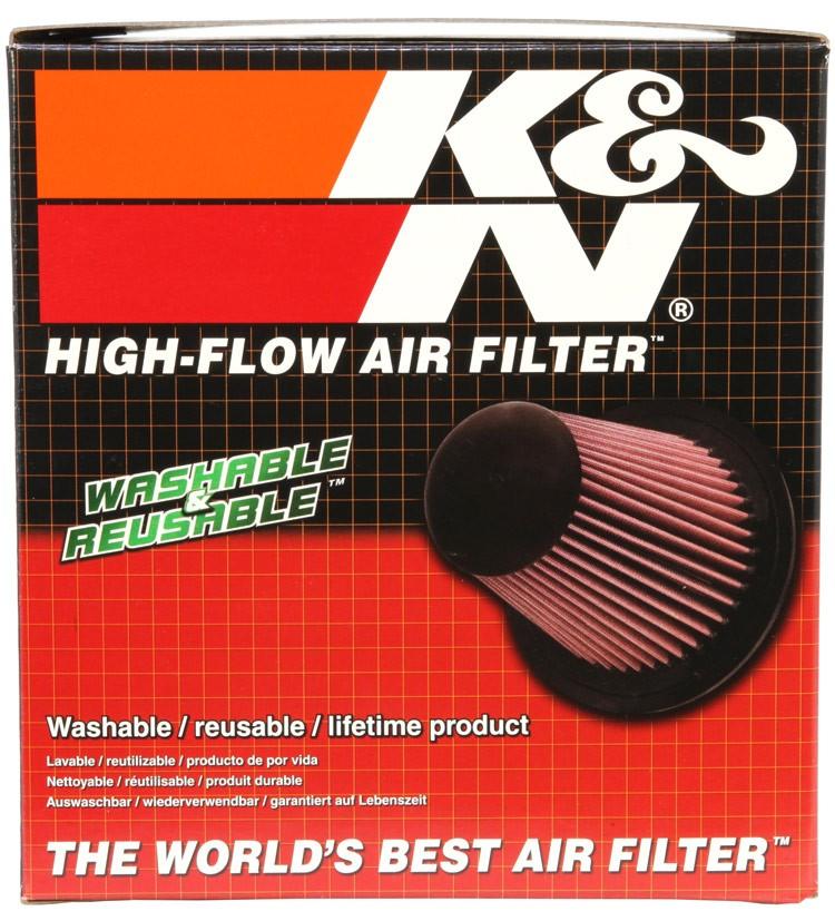 K&N Engineering K&N Filter Universal Air Filter Carbon Fiber Top With 6in Flange x 7.5in Base x 6in H RP-5168