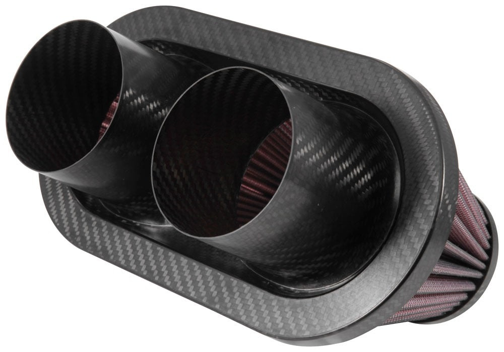 K&N Engineering K&N Universal Air Filter - 3in Dual Flange / 10x5.125in Base / 6.375x3.0625in Top / 5.5in Height RP-6101