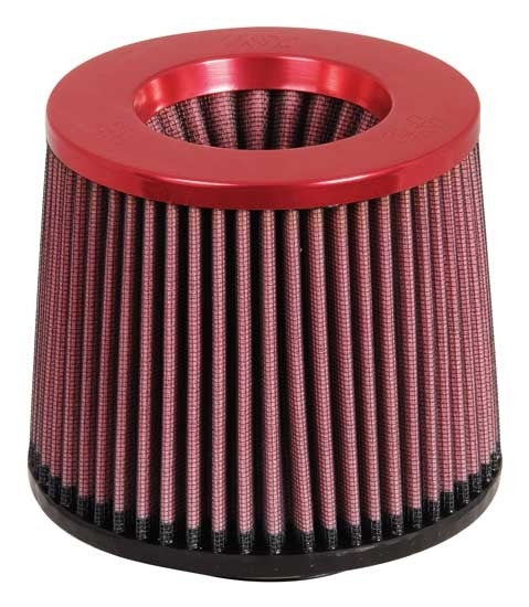 K&N Engineering K&N Reverse Conical Universal Air Filter 2-3/4in Flg / 5-7/8in B / 5-1/4in T / 5in H - Red Top RR-2801