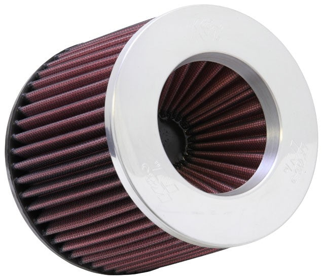 K&N Engineering K&N Universal Filter 3 inch Flange 6 inch Base 5 1/4 inch Top 5 inch Height w/ Polished Top RR-3003