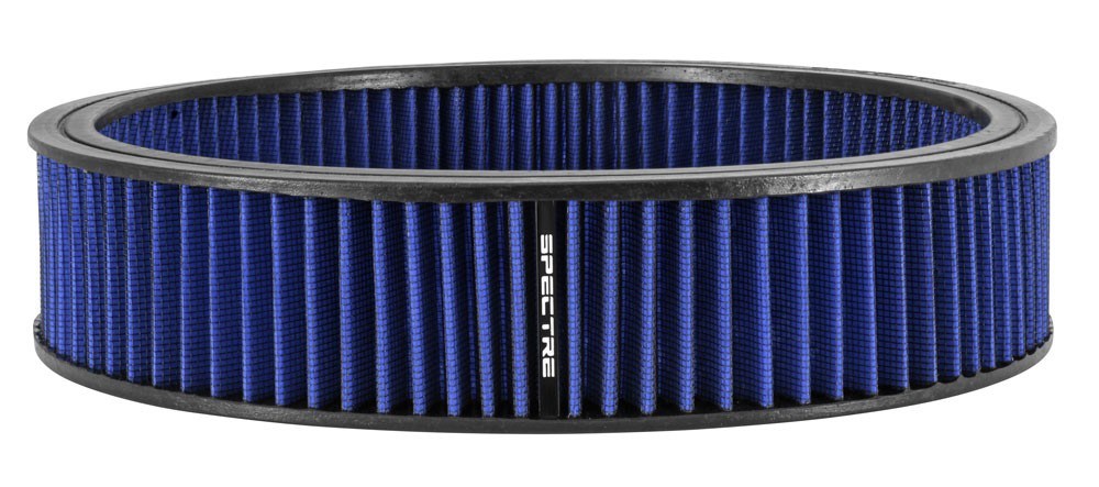 Spectre Round Air Filter 14in. x 3in. - Blue RS0137