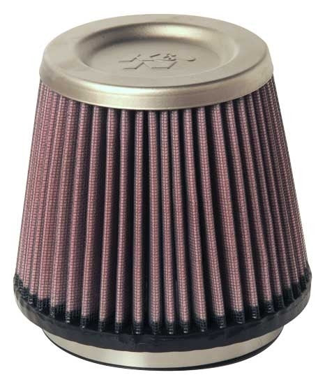 K&N Engineering K&N Universal Air Filter Round Tapered Titanium Top 4.5in Top OD x 5.875in Base OD x 5in H RT-4610
