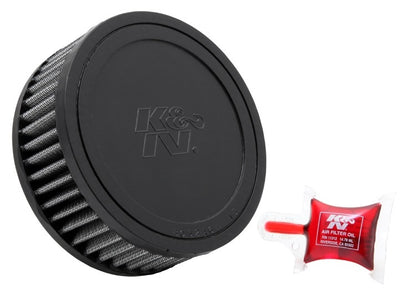 K&N Engineering K&N Filter Universal Rubber Filter - Round Straight 5.25in Base OD x 5.125in Top OD x 2in H RU-0310