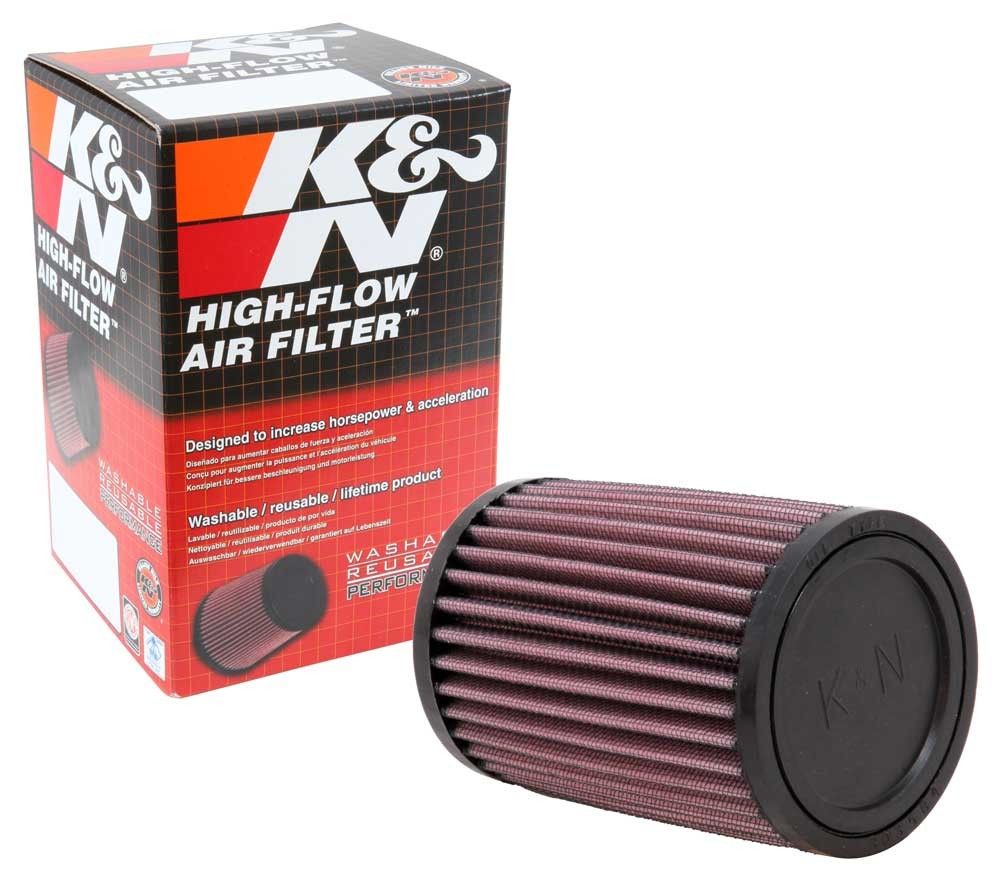 K&N Engineering K&N Filter Universal Rubber Filter - Round Straight 3.5in Base OD x 3.5in Top OD x 5in H RU-0360