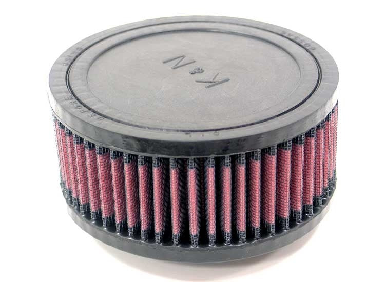 K&N Engineering K&N Universal Round Clamp-On Air Filter 2-1/4in. Flange O/S / 5-1/2in. OD / 2-1/2in. H RU-0650