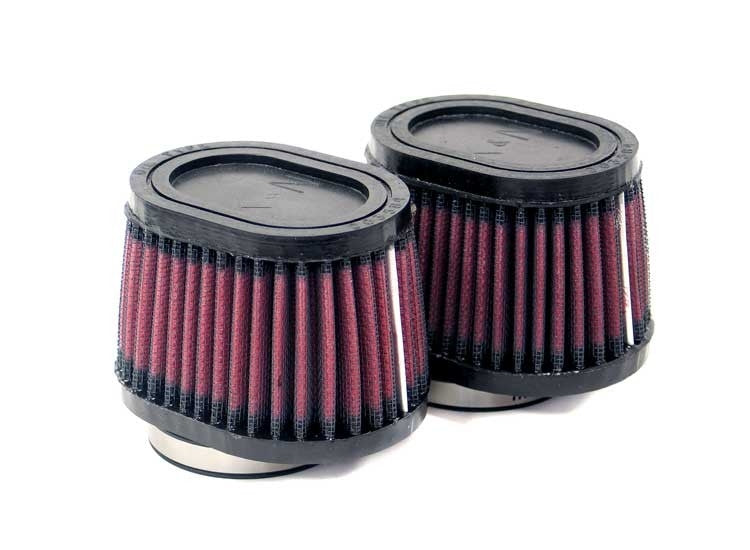 K&N Engineering K&N Universal Clamp-On Air Filter 2.125in Flange ID 3in x 4in Base 2.75in Height (2 Per Box) RU-0982