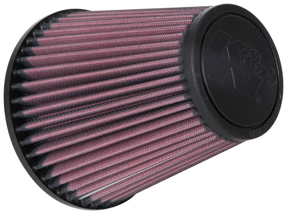 K&N Engineering K&N Filter Universal Rubber Filter 3 1/2 inch 10 Degree Flange 5 3/4 inch OD 6 inch Height RU-1035