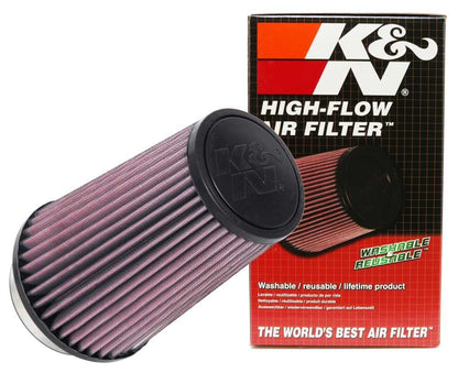 K&N Engineering K&N Universal Tapered Filter 3.5in Flange ID x 5.5in Base OD x 4in Top OD x 8in Height RU-1045