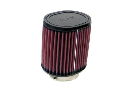 K&N Engineering K&N Universal Round Clamp-On Air Filter 2-7/16in Flange 5in H Oval RU-1220