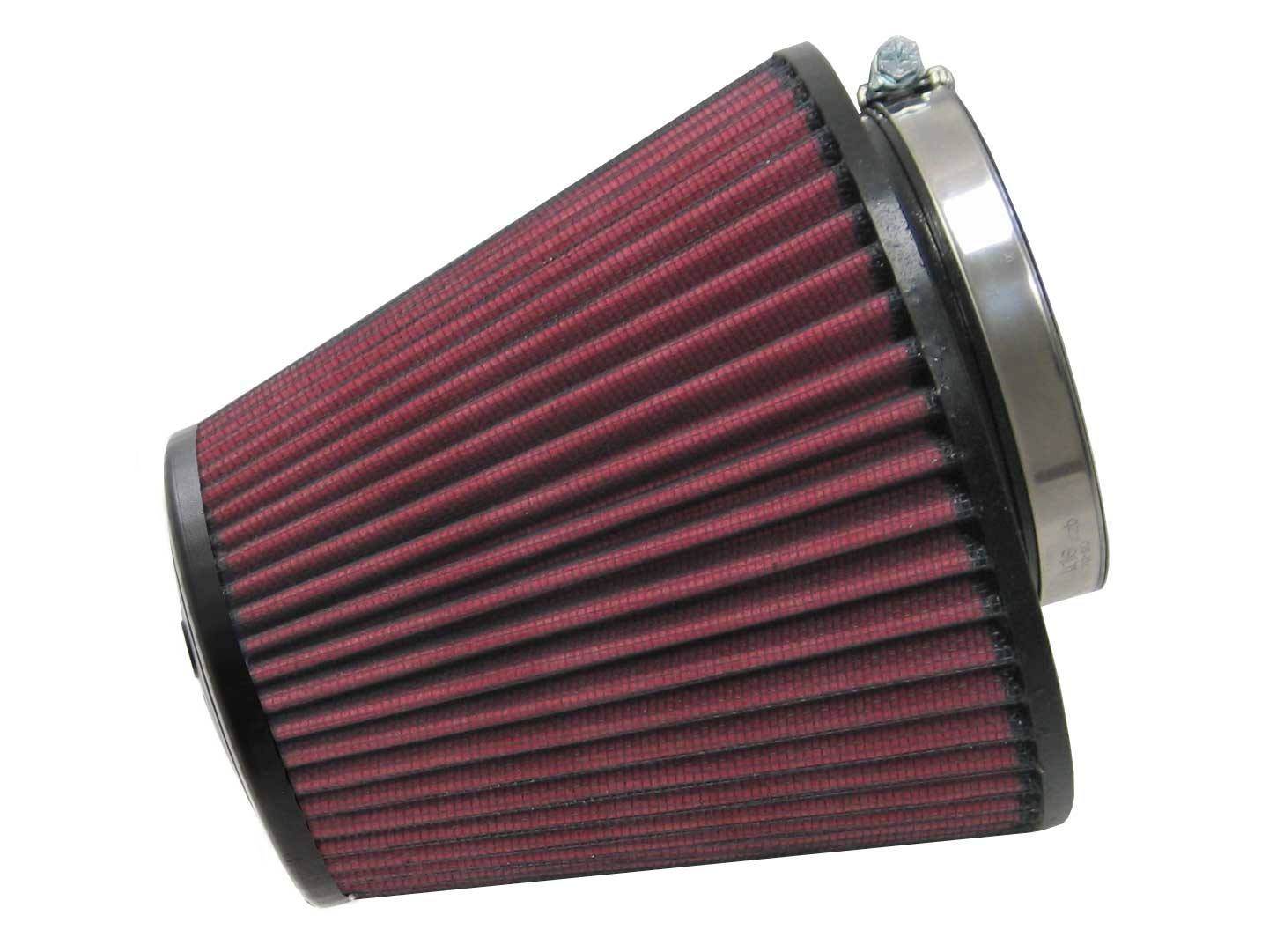 K&N Engineering K&N Universal Clamp-On Air Filter 3-1/4in FLG / 5-3/4in B / 3-1/2in T / 5-7/16in H RU-1637