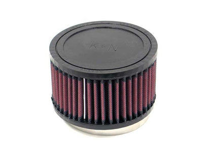 K&N Engineering K&N Filter Universal Rubber Round Straight Filter 3.5in Flange 3in Height RU-1790