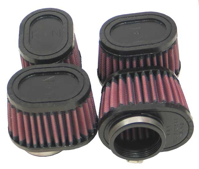 K&N Engineering K&N Filter Universal Rubber Filter Oval Tapered 4in Base O/S L x 3.5in Top O/S L x 2.75in H RU-1824