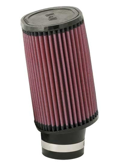 K&N Engineering K&N Filter Universal Rubber Filter Oval Tapered 3.75in Base O/S L x 4.5in H RU-1830