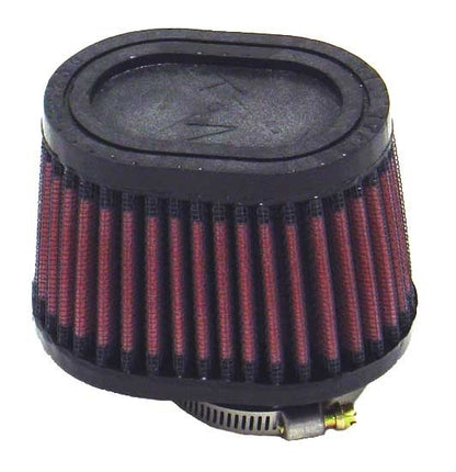K&N Engineering K&N Univ Clamp-On Air Filter - 1-3/4in FLG O/S 4in X 3in B 3in X 2in T 2-3/4inH OVAL RU-2450