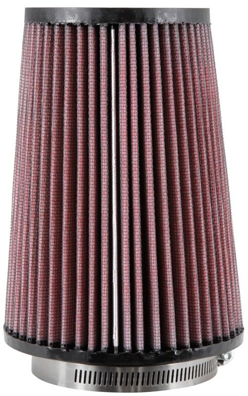 K&N Engineering K&N Universal Rubber Filter Round Tprd 3.313in Flange ID x 4.75in Base OD x 3.5in Top OD x 6.5in H RU-2710