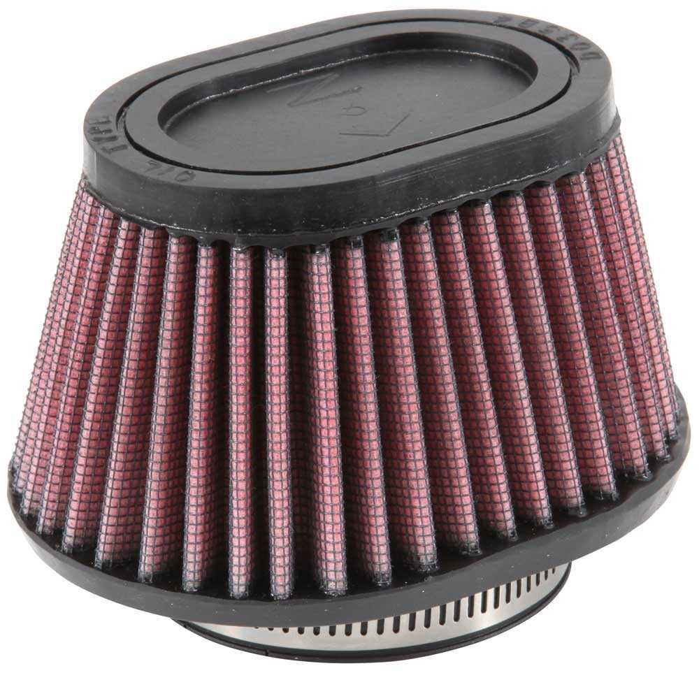 K&N Engineering K&N Filter Universal Rubber Filter 2 7/16 inch Flange 4.5x3.75 inch Base 3.5x2.5 inch Top 2.75 inch RU-2780