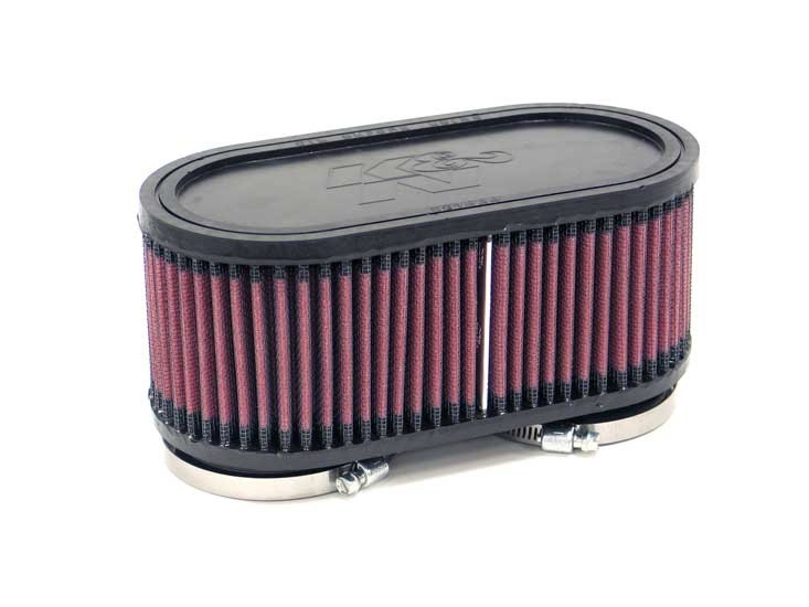 K&N Engineering K&N Filter Universal  Filter 2 3/8 inch Dual Flange 107mm C-C 3 inch Height RU-2970