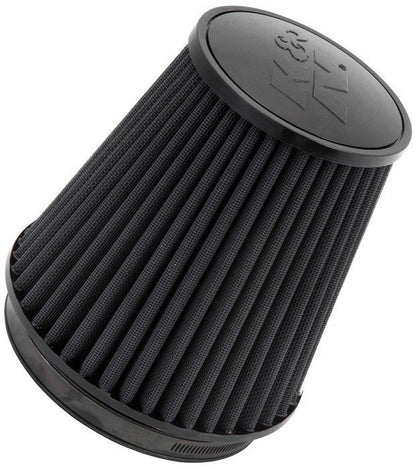 K&N Engineering K&N Universal Rubber Filter Round Tapered 6in Flange ID x 7.5in Base OD x 5.25in Top OD x 8in Height RU-3101HBK