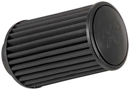 K&N Engineering K&N Universal Round Clamp-On Air Filter 3.5in ID 9.5in Height 6in Base OD 5.25 Top OD RU-3105HBK