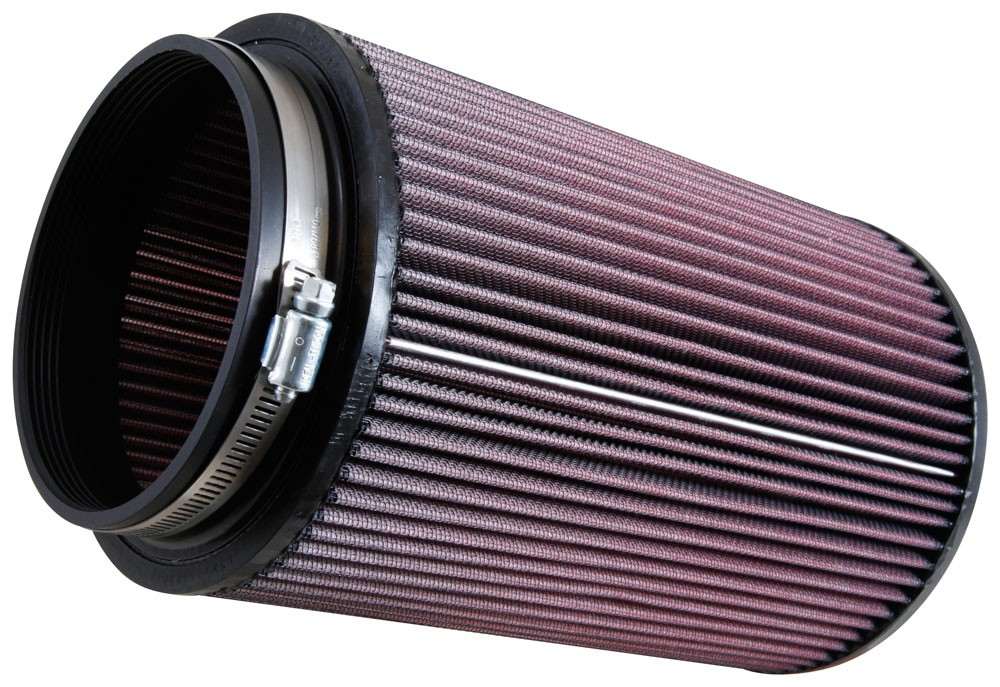 K&N Engineering K&N Filter Universal Rubber Filter 5in Flange ID / 6.5in OD / 10in Height RU-3220
