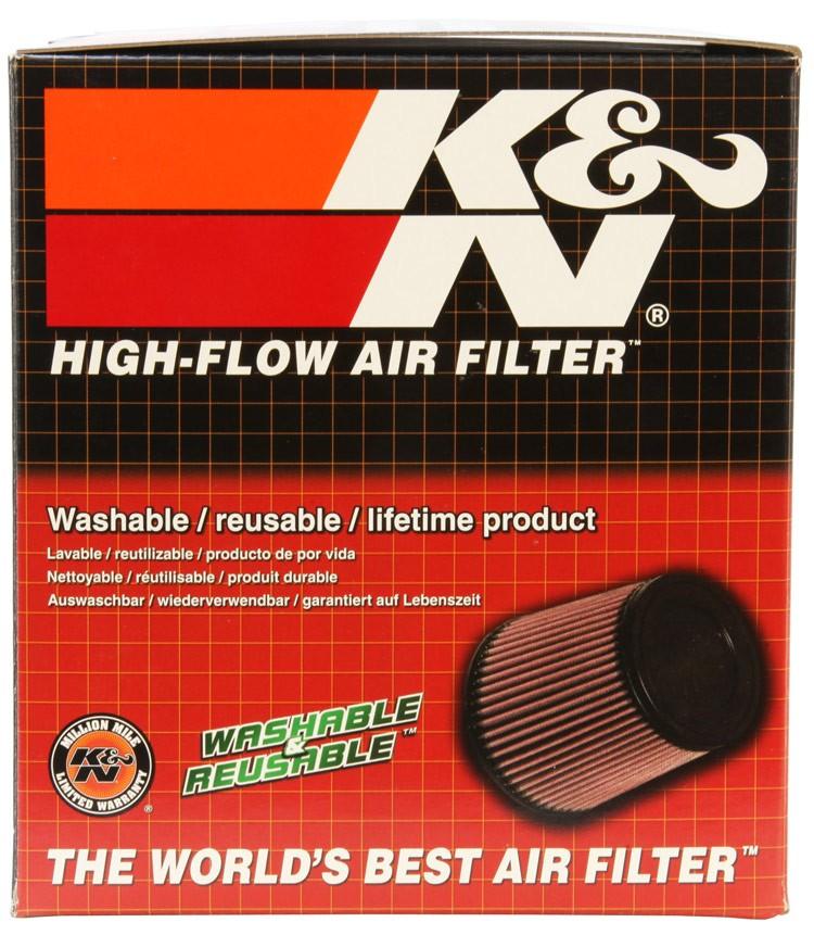 K&N Engineering K&N Universal Rubber Filter 4 1/2 inch FLG / 5 7/8 inch Base / 5 inch Top / 6 inch Height RU-3480