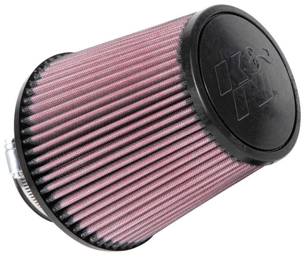 K&N Engineering K&N Universal Clamp-On Air Filter 3in FLG / 6in B / 4-1/2in T / 6in H RU-4180