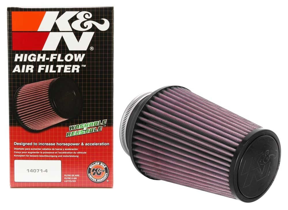 K&N Engineering K&N Universal Clamp-On Air Filter 4in FLG / 6in B / 4in T / 7in H RU-4680