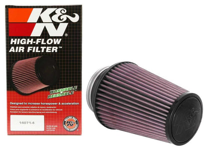 K&N Engineering K&N Universal Clamp-On Air Filter 4in FLG / 6in B / 4in T / 7in H RU-4680