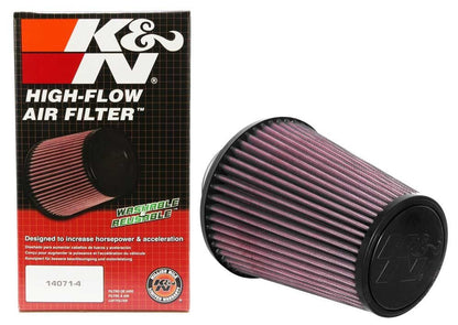 K&N Engineering K&N Universal Tapered Filter 3in Flange ID x 6in Base OD x 4in Top OD x 6.75in Height RU-4700